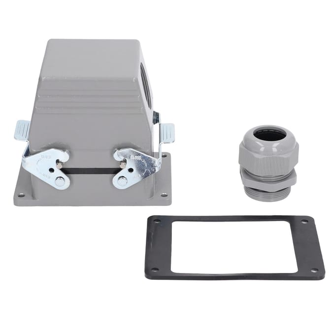 Zware Belasting Connector Rechthoekig Industrieel Waterdicht 16A 500V HDCHE0321PG29