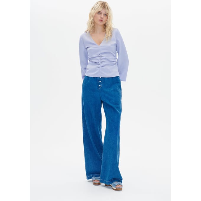 Baum und Pferdgarten Milis Blouse Eventide Blue Taglia: 36 | Maglie a manica lunga Outlet | Donna | Blu