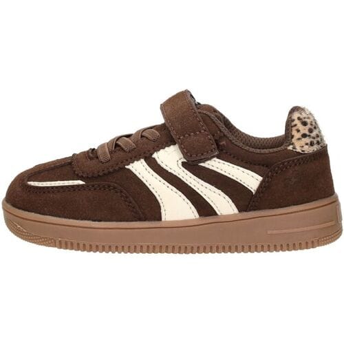 Keq - Sneakers Laag Donkerbruin 29