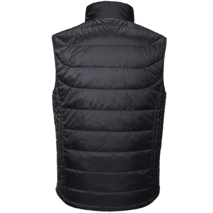 Russell Heren Nano Gewatteerde Bodywarmer (Zwart)