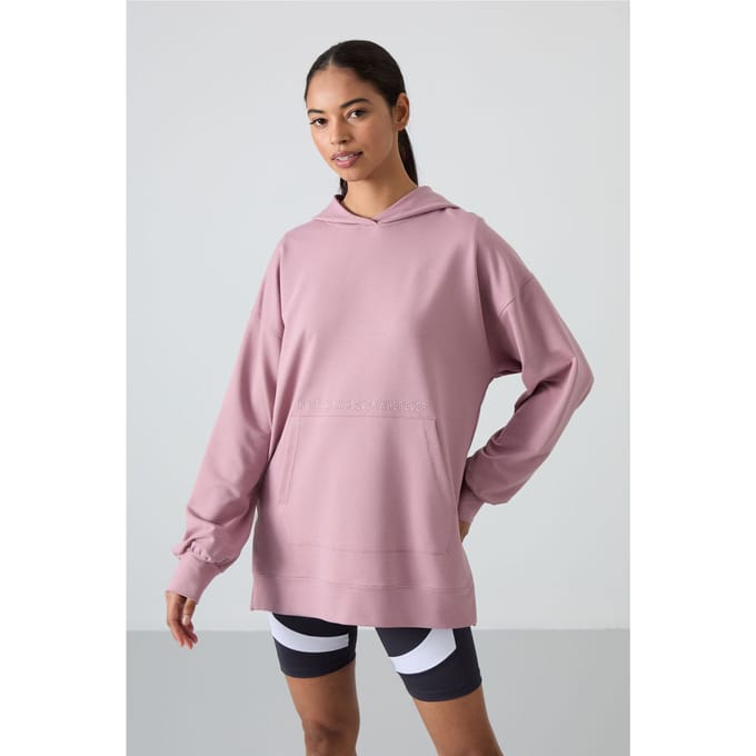 Overmaat Hoodie met Print