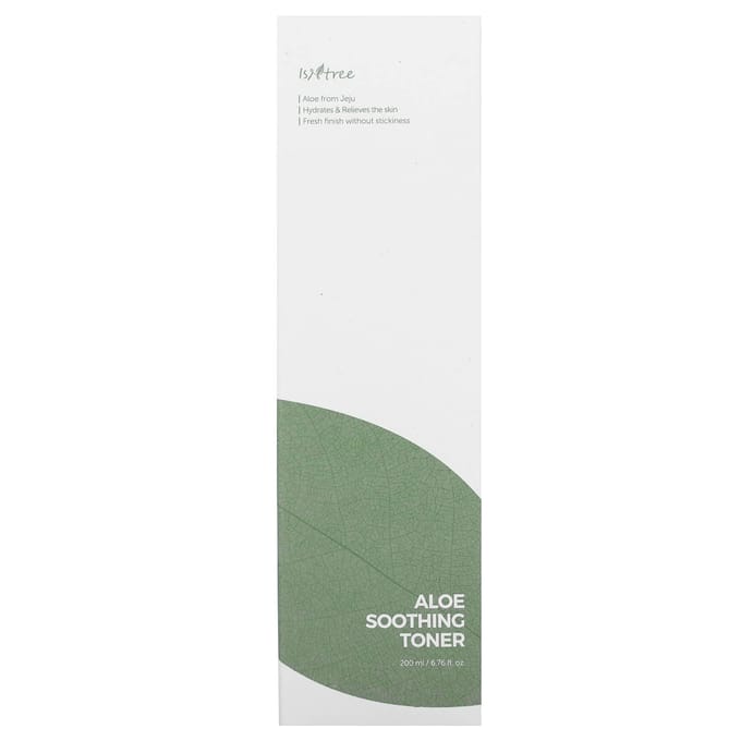 ISNtree, Aloe Soothing Toner, 200 ml (200ml) white