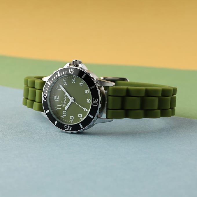 GARONNE KIDS 5ATM 30MM ARMY GREEN KQ29Q477