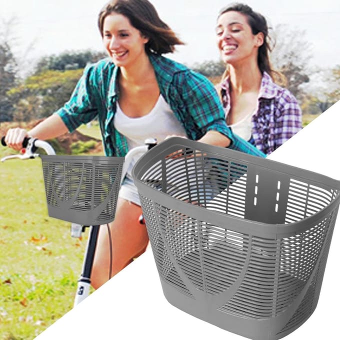 Afneembare Fietsmand Voorop - Multipurpose Winkelmand voor Fiets en Scooter