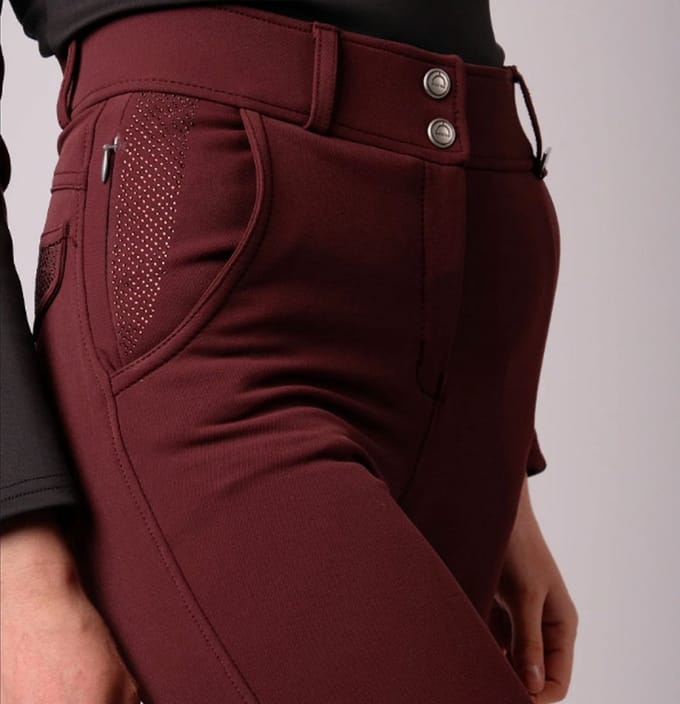 Montar Rijbroek Brielle High Waist Plum - 42