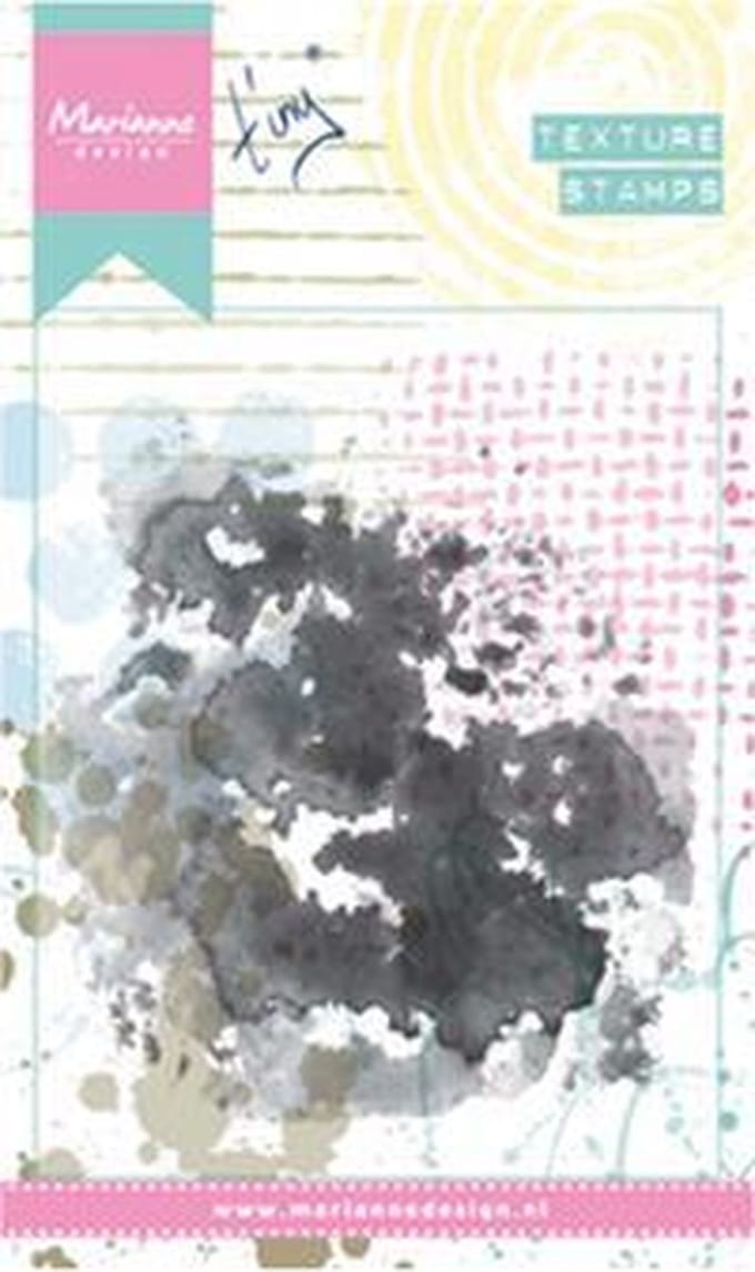 Marianne Design Cling Stempel Tinys water colour MM1615