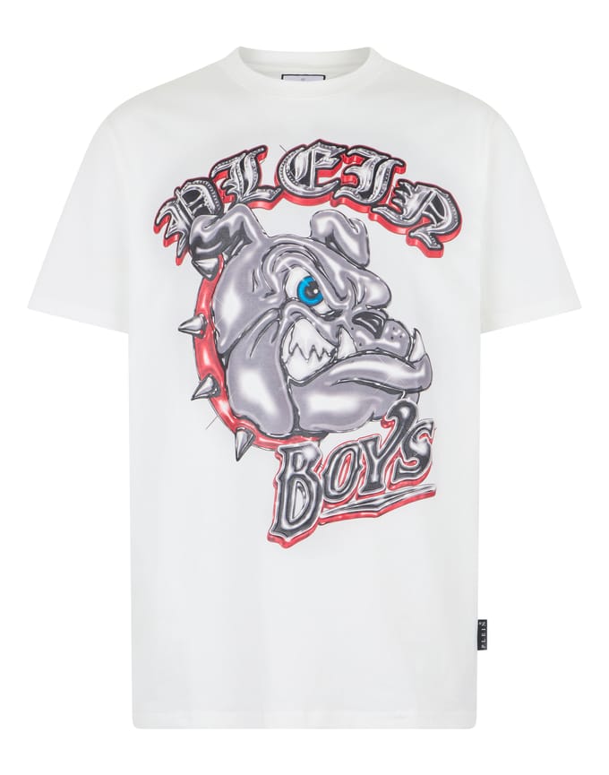 T-Shirt Met Ronde Hals En Korte Mouwen