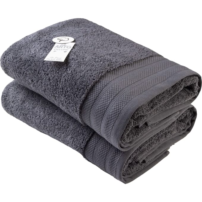 ARTG Uitstekende luxe badhanddoek (Donkergrijs)