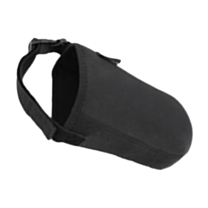 Doact Upgraded Nonslip Antidirty Double Adjust Front Foot Pad Black One Size(One size black) black