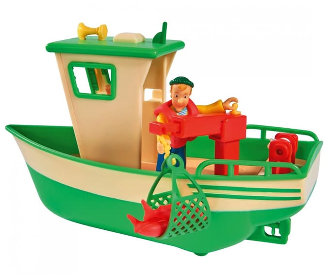 Simba Fireman Sam Charlie's Fishing Boat
