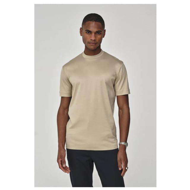 Valenza Interlock Supima T-shirts Beige 1001