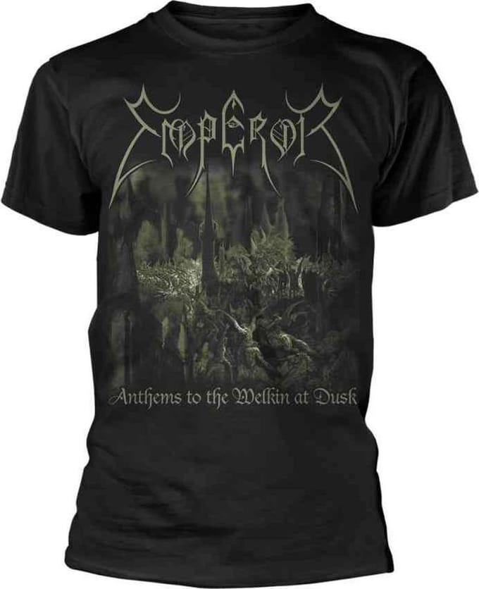 Emperor Heren Tshirt -M- Anthems 2017 Zwart