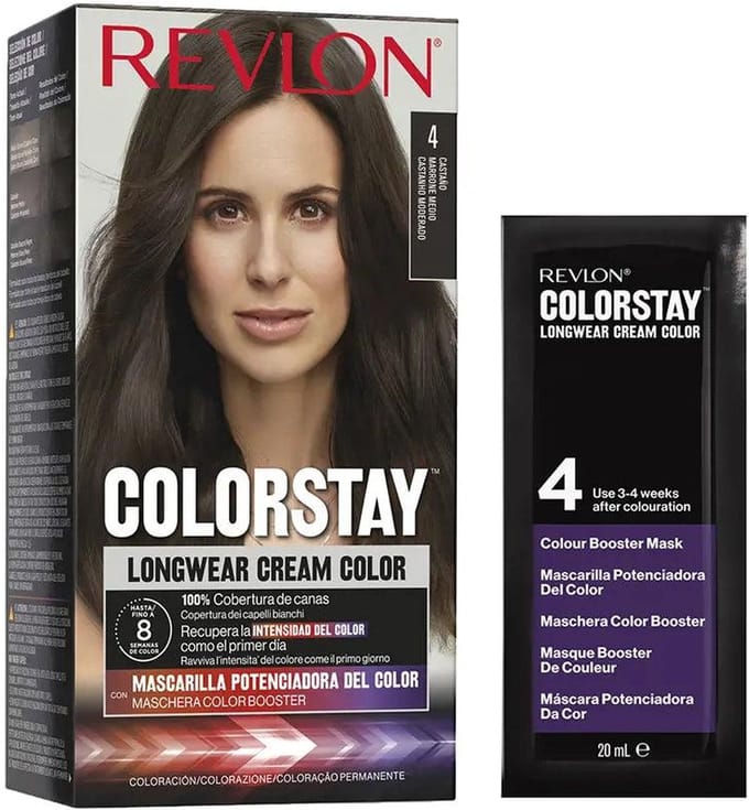 Permanente Kleur Revlon Colorstay Bruin Nº 4
