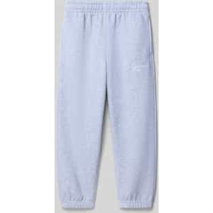 Regular fit sweatpants met logostitching