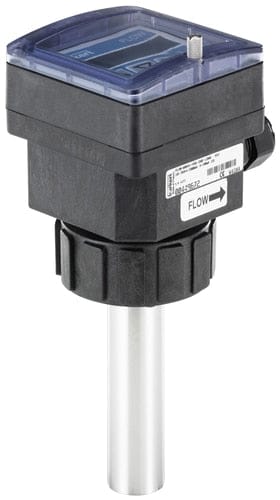 Elektromagnetische insteekflowmeter, RVS sensor, lange sonde, met display - Bürkert 8045 - 449672