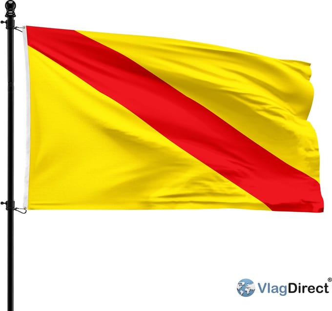 Hovese vlag - Gemeente Hove vlag - 90 x 150 cm.
