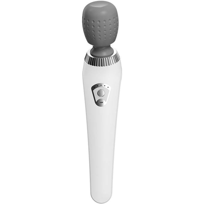 Draagbare handmassager, USB oplaadbaar, multifunctionele full body massage, ontspan nek, rug, benen en taille wit
