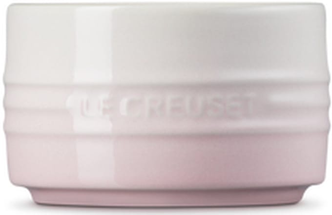 Le Creuset 6 Stapelbare schaaltjes Shell Pink 9cm 0,2l