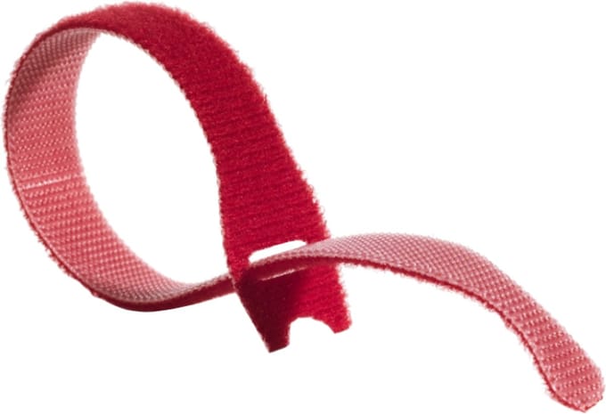 VELCRO® One Wrap® Strap 20mm x 330mm, 10 Klittenbandriem Rood (helder) 1 stuk(s)