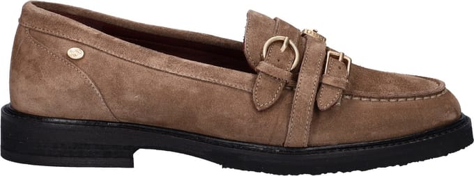 Fred de la Bretoniere Paris Grive dames loafer - Taupe - Maat 40