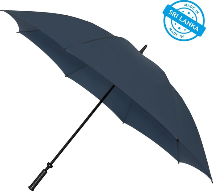 Falcone Storm Umbrella XXL - Hand opening - Windproof - 140 cm - Navy Blue