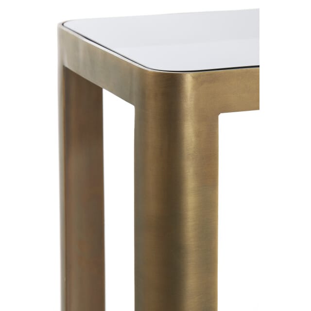 Light & Living - Side OXE - 120x35x80cm - Brons - Set van 2