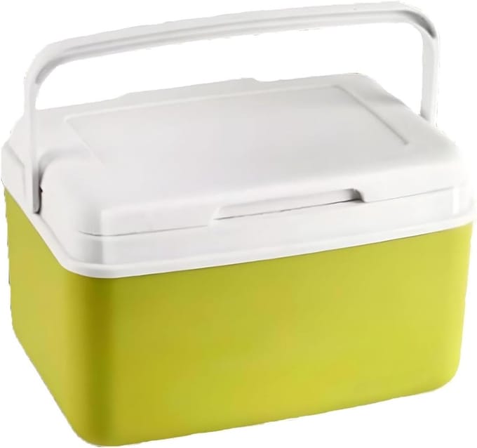 Harde Koelbox - Geïsoleerde Box - Buitenactiviteiten - Druk & Valbestendig - 15L Capaciteit - Groen