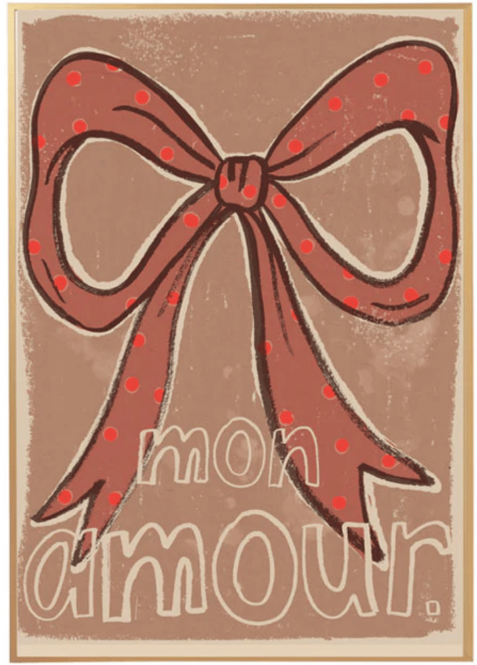 Studio loco poster bow 50 x 70 cm