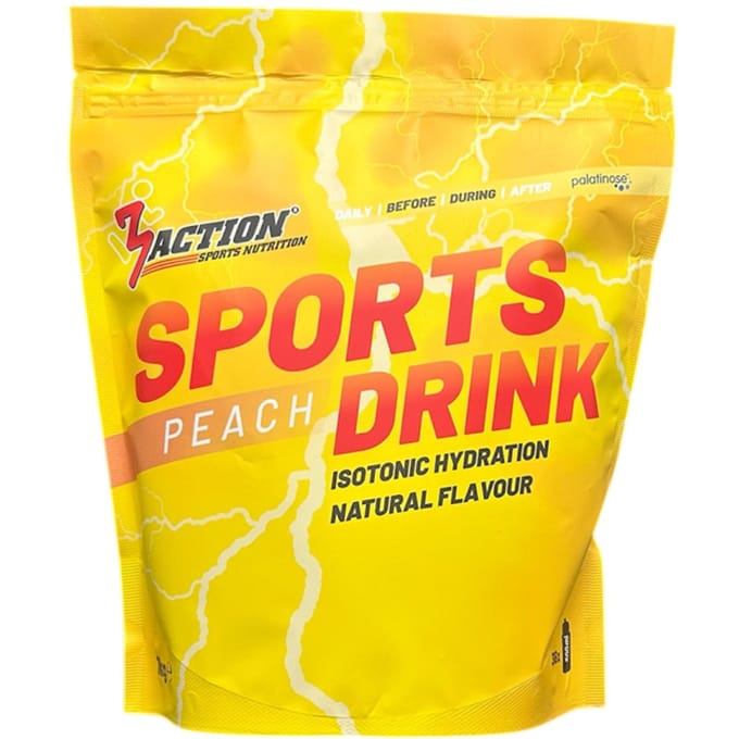 3Action Sport Drink Peach - 1kg Pouch