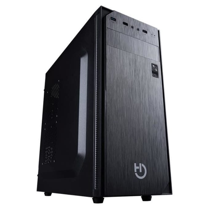 Hiditec ATX KLYP, Tour, PC, Synthétique ABS, SECC, ATX,Micro-ATX, Noir, maison-bureau