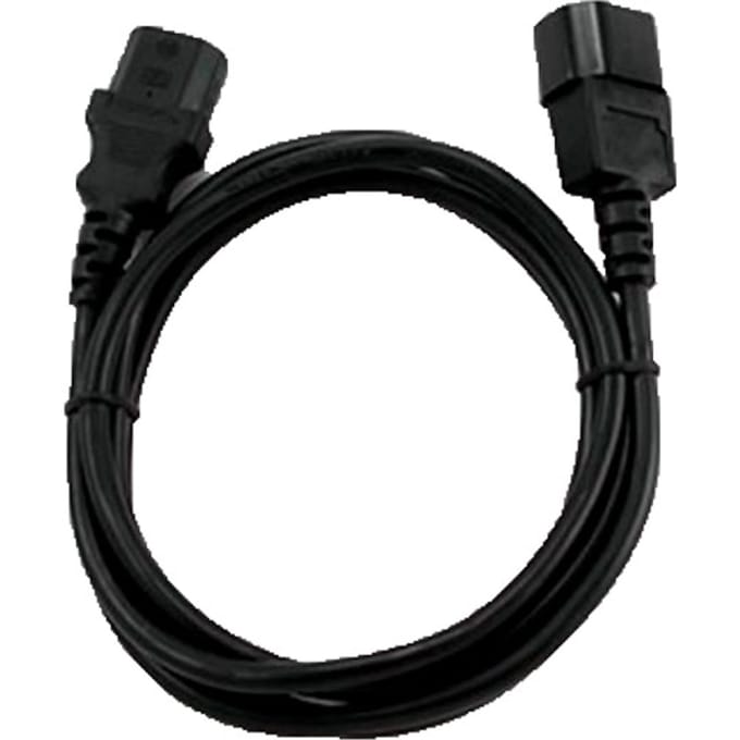Iggual Monitor Voedingskabel (Mannelijk/Vrouwelijk)