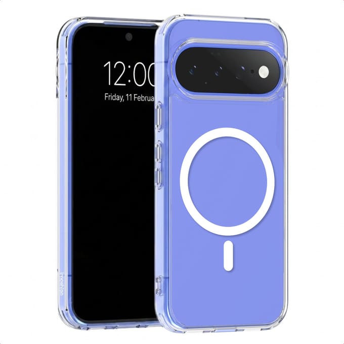 imoshion Hoesje - Geschikt voor Google Pixel 11 - Protective Backcover met Magnetische Ring - Transparant
