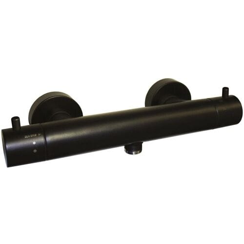 Steinkamp Living Black surface-mounted thermostatic shower mixer 62020NOST