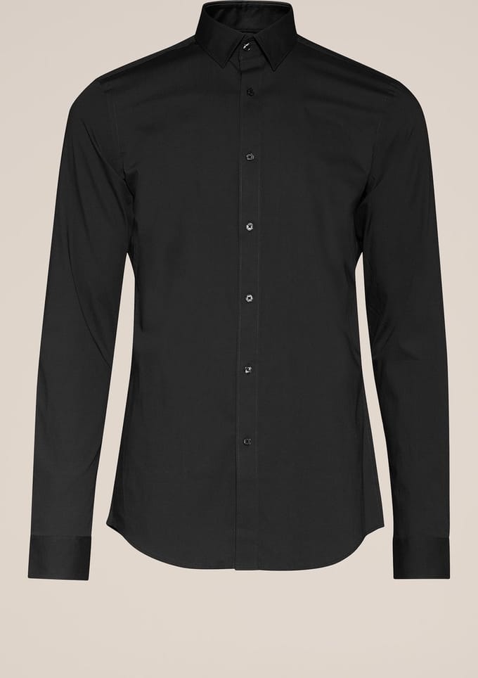 WE Fashion Heren Tall fit overhemd met stretch