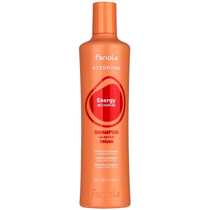 Fanola Vitamins Energie Be Complex Shampoo Verkwikkend Dames 350 ml