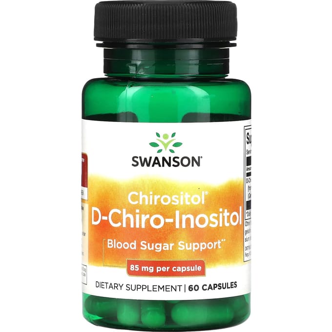 Thyrositol D-Chiroinositol, 85mg, 60 Capsules