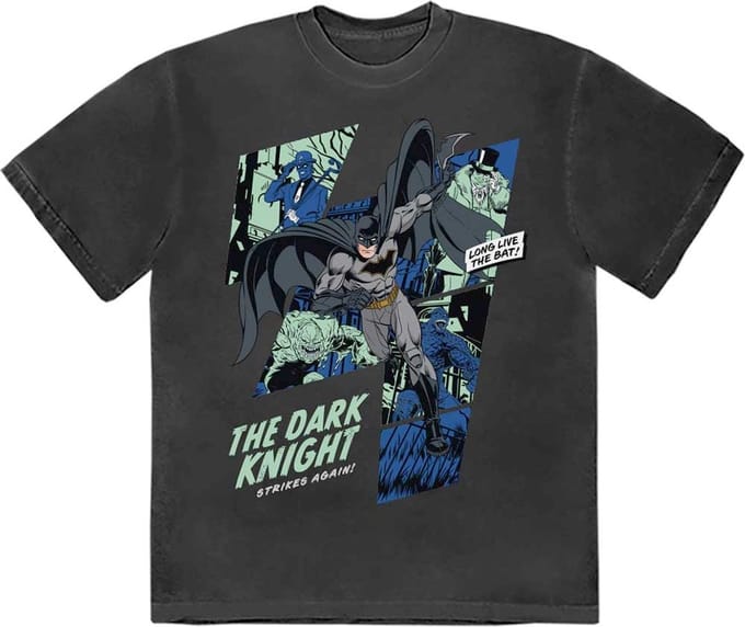 DC Comics Batman - Long Live The Bat Heren T-shirt - M - Zwart
