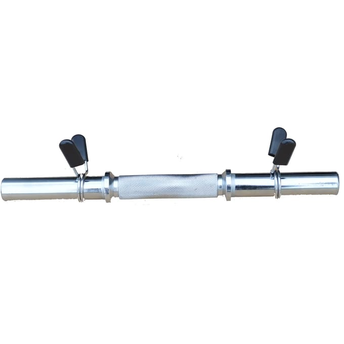Halterstang 2kg + 2 schijfstops Sporti