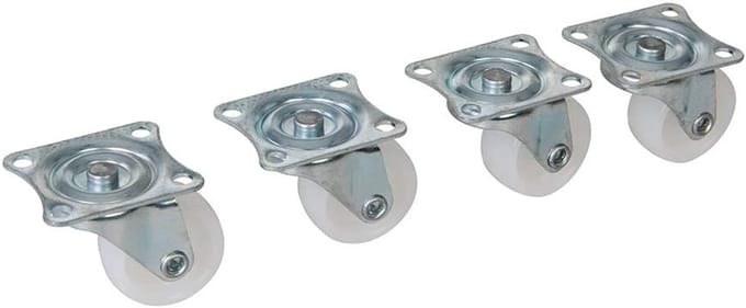 Zwenkwielen 4pk 31 mm