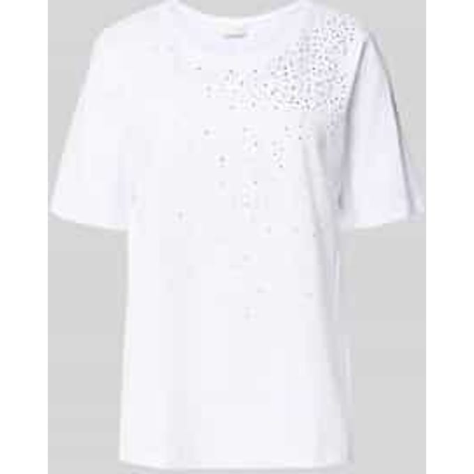 T-shirt met siersteentjes