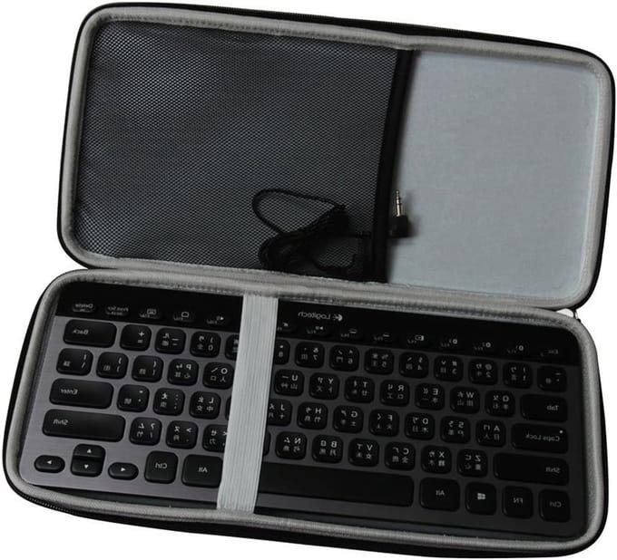 Draagbare EVA Beschermhoes voor Bluetooth Multi-Device Toetsel met Ruimte voor iPad, Tablet en Samsung Galaxy Tab