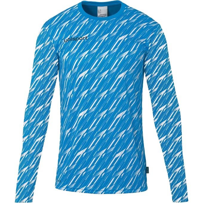 Uhlsport Progressive Keepershirt Lange Mouw Heren - Cyaan / Wit | Maat: M