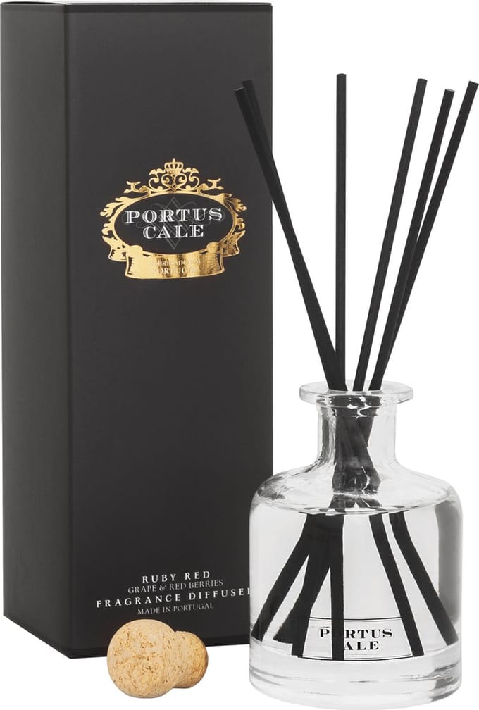 Castelbel Portus Cale - Geurstokjes - Ruby Red - diffuser 100 ml - cadeau voor hem - vaderdag - Portugal