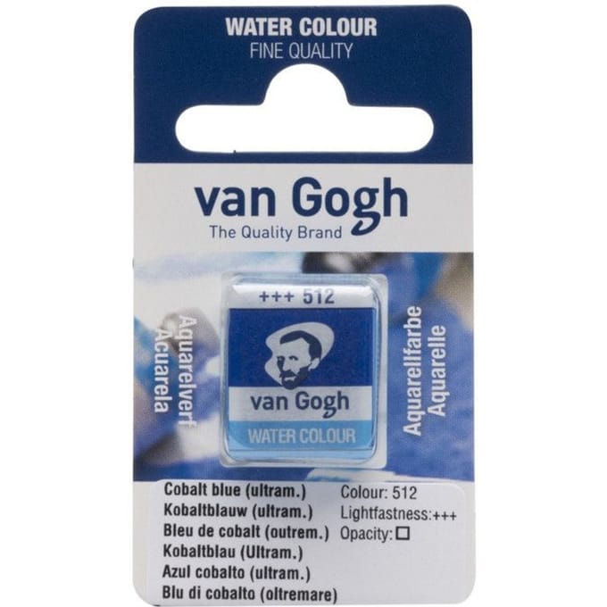 Aquarelverf - 512 Kobaltblauw Ultramarijn - van Gogh - Napje