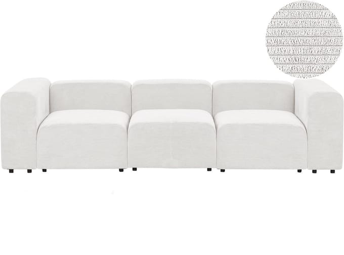 FALSTERBO - Modulaire driezitsbank - Gebroken wit - Corduroy
