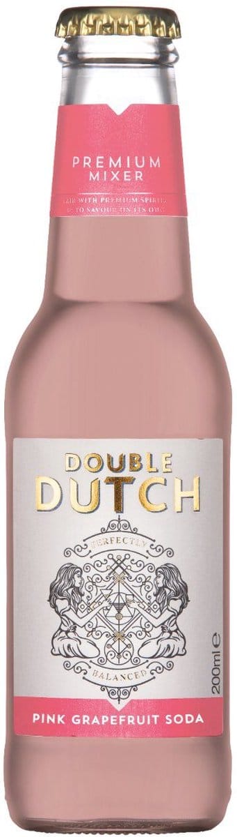 Double Dutch | Pink Grapefruit | Soda | 24 stuks | 20cl)