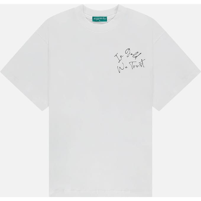 In Gold We Trust The Parrot White Größe: S | Hemden Outlet | Unisex | Weiß