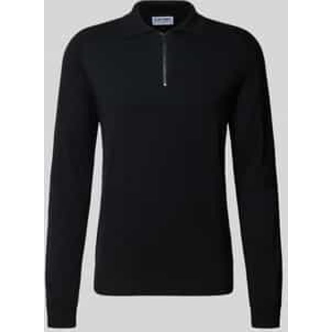 Gebreide pullover met polokraag
