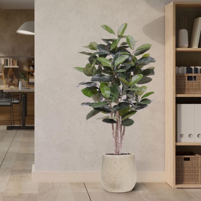 Elastica Robusta kunstplant 170cm groen