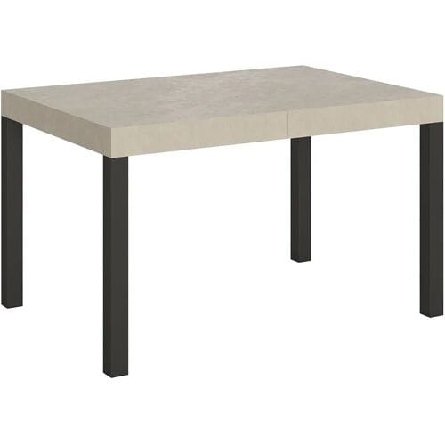 ITAMOBY Uitschuifbare tafel 140/224x80cm Everyday kasjmier met antraciete poten